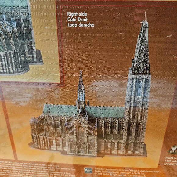 Wrebbrit Puzz 3D Cologne Cathredral 704 pcs Foam Puzzle - New & Sealed - Picture 7 of 11